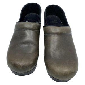 Dansko Black Unisex Mules/Clogs Size 39